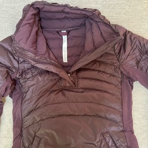 Lululemon long sleeve puffer pullover